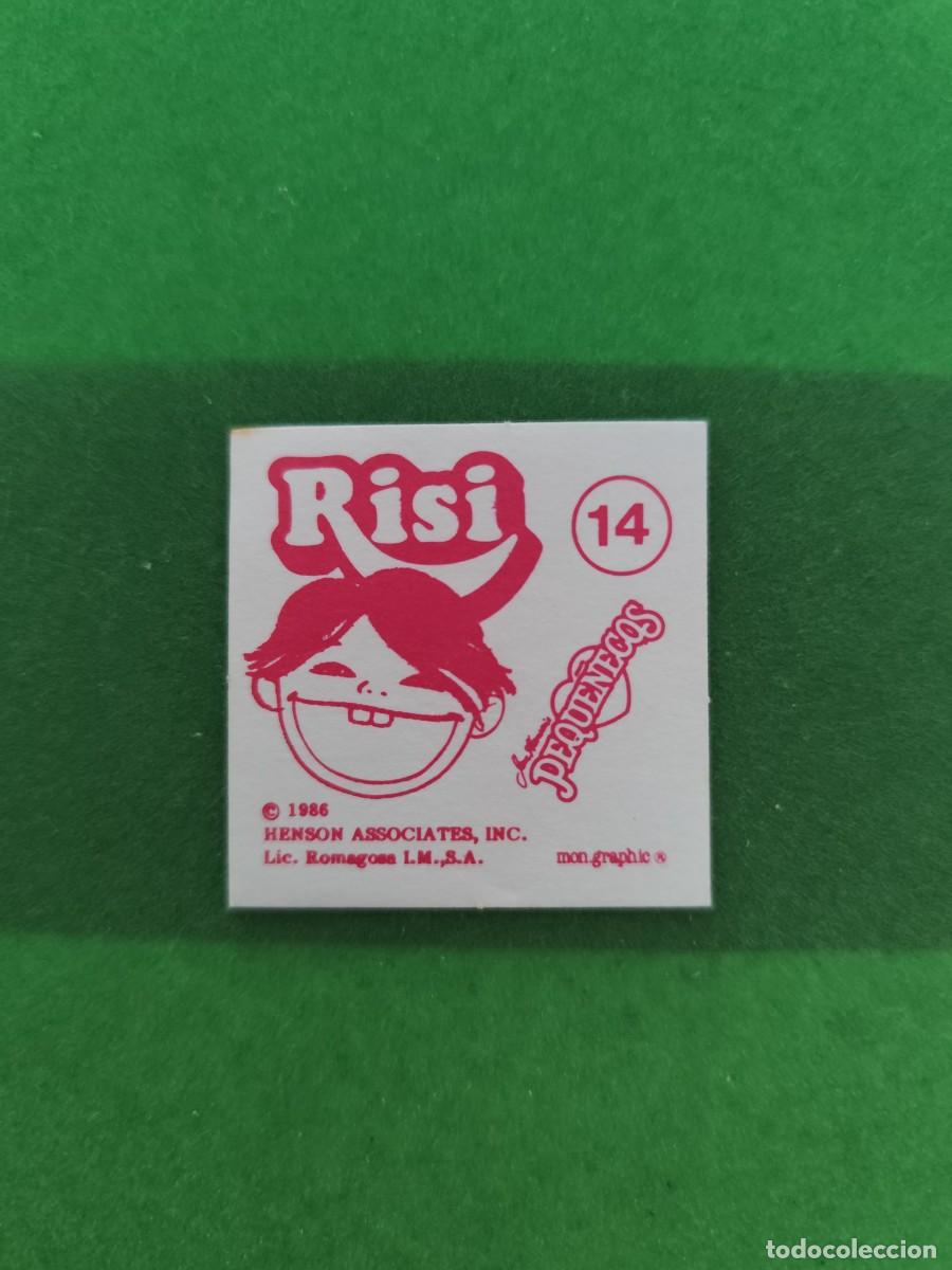 Coleccionismo cromos antiguos: Cromo Peque&ntilde;ecos 14 Risi Sin pegar - Foto 2