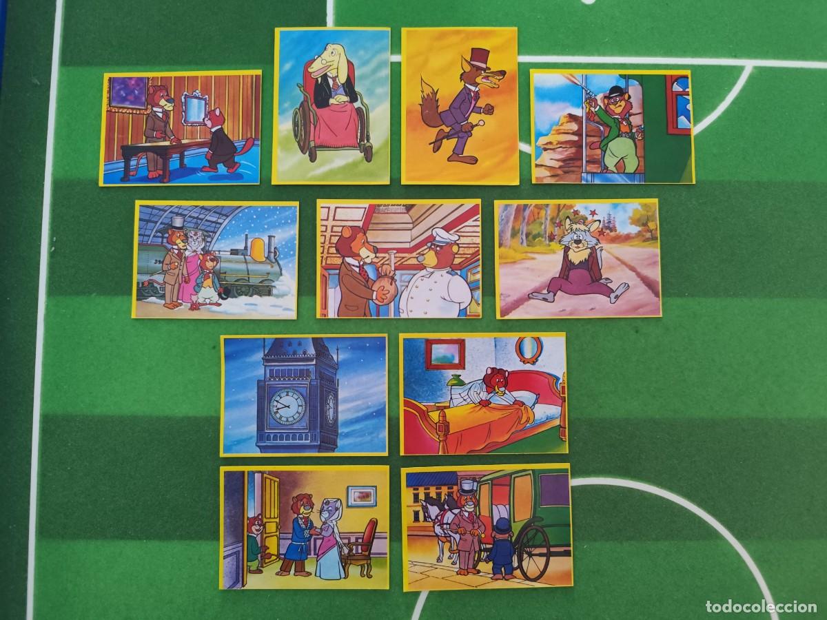 Coleccionismo cromos antiguos: 11 Cromos La vuelta al mundo de Willy Fog Danone Sin pegar