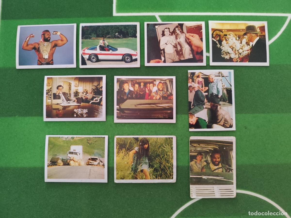 Coleccionismo cromos antiguos: 10 Cromos El Equipo A Este Sin pegar
