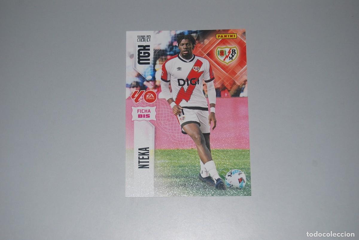 Coleccionismo cromos antiguos: NTEKA RAYO VALLECANO MGK MEGACRACKS N&ordm; 297 BIS FICHA BIS LIGA 2026-2027 26-27 PANINI