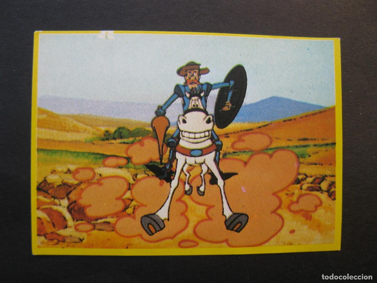 Coleccionismo cromos antiguos: DON QUIJOTE DE LA MANCHA - CROMO N&ordm; 89 - DANONE - NUNCA PEGADO.