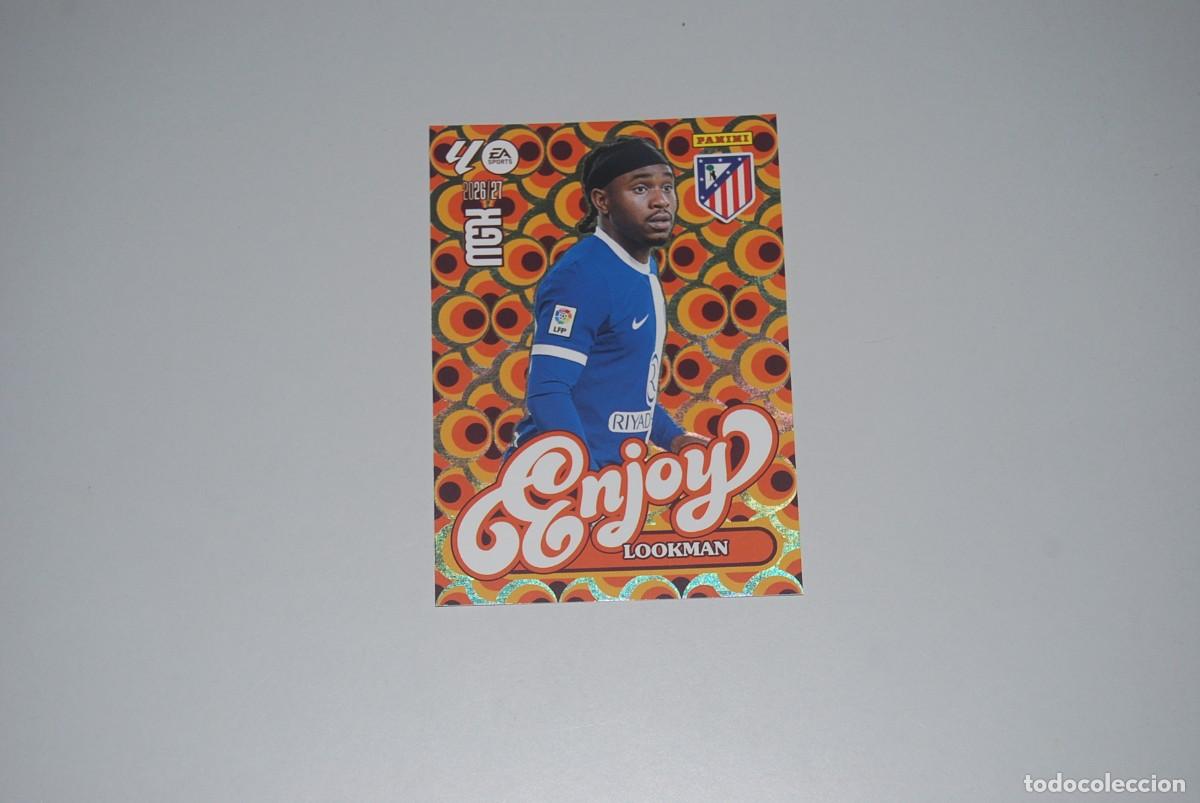 Coleccionismo cromos antiguos: LOOKMAN AT. DE MADRID MGK MEGACRACKS N&ordm; 385 ENJOY LIGA 2026-2027 26-27 PANINI