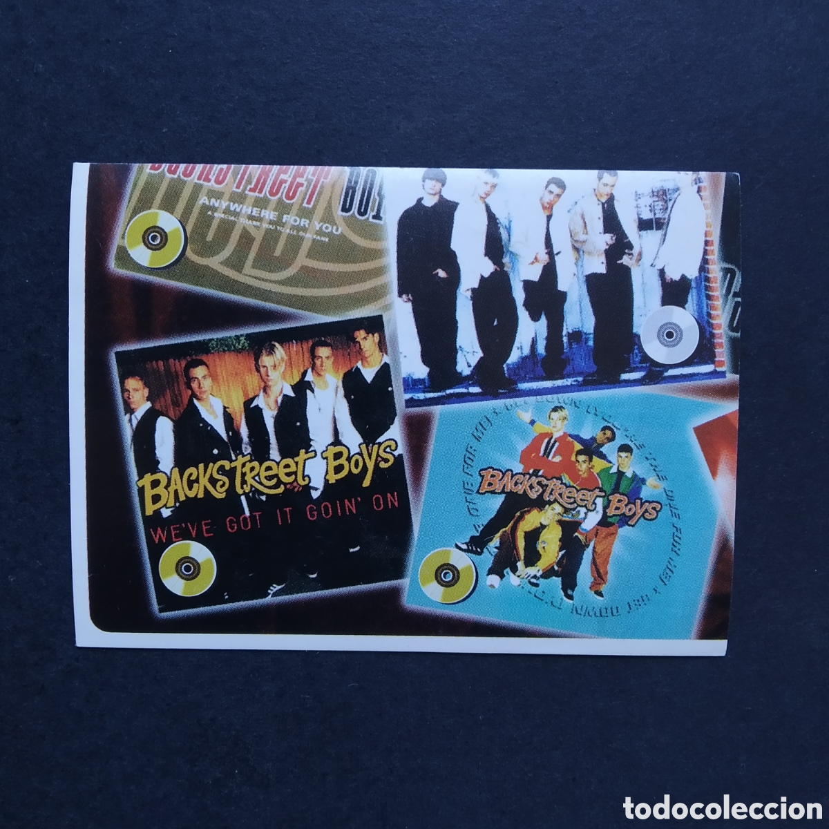 Coleccionismo cromos antiguos: CROMO - N&ordm; 021 - BACKSTREET BOYS - DS STICKER COLLECTIONS - A&Ntilde;O 1997