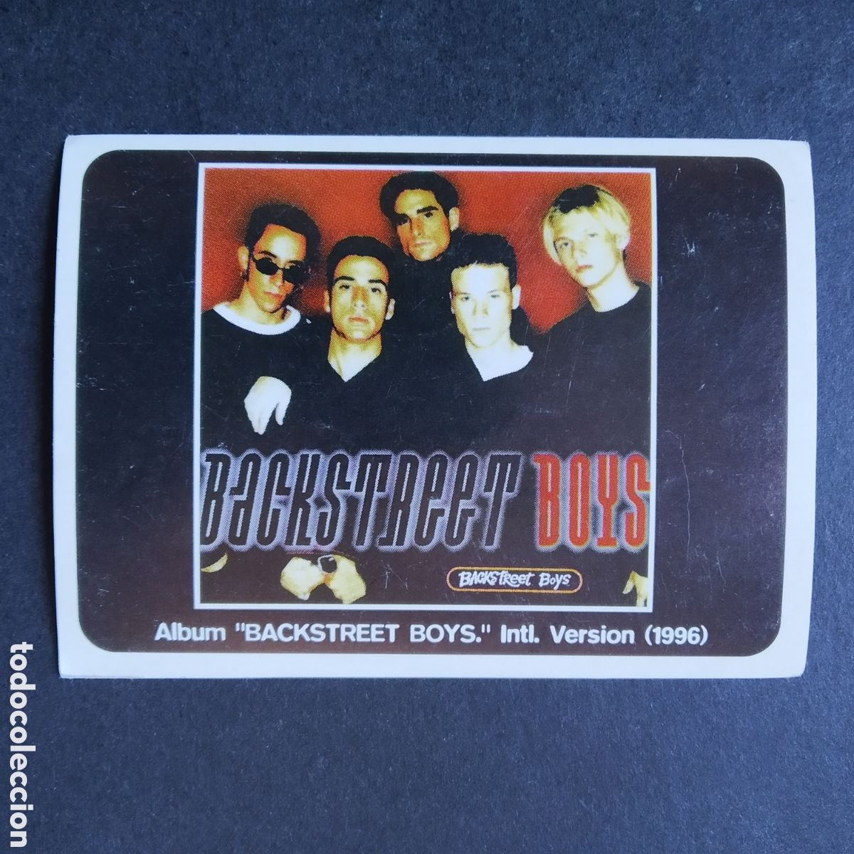 Coleccionismo cromos antiguos: CROMO - N&ordm; 076 - BACKSTREET BOYS - DS STICKER COLLECTIONS - A&Ntilde;O 1997