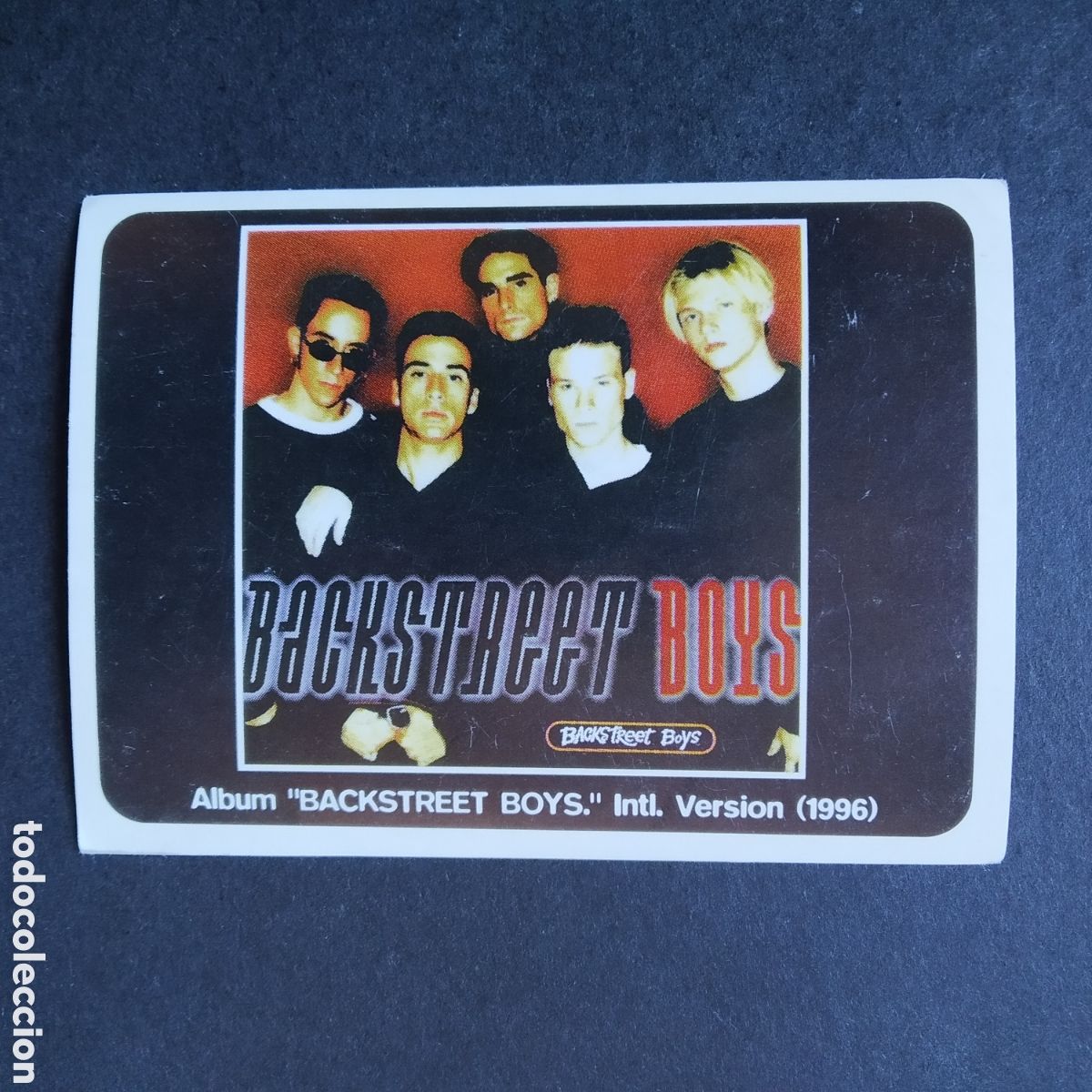 Coleccionismo cromos antiguos: CROMO - N&ordm; 076 - BACKSTREET BOYS - DS STICKER COLLECTIONS - A&Ntilde;O 1997