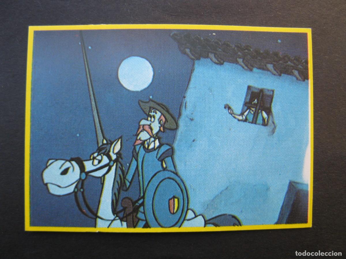 Coleccionismo cromos antiguos: DON QUIJOTE DE LA MANCHA - CROMO N&ordm; 79 - DANONE - NUNCA PEGADO.