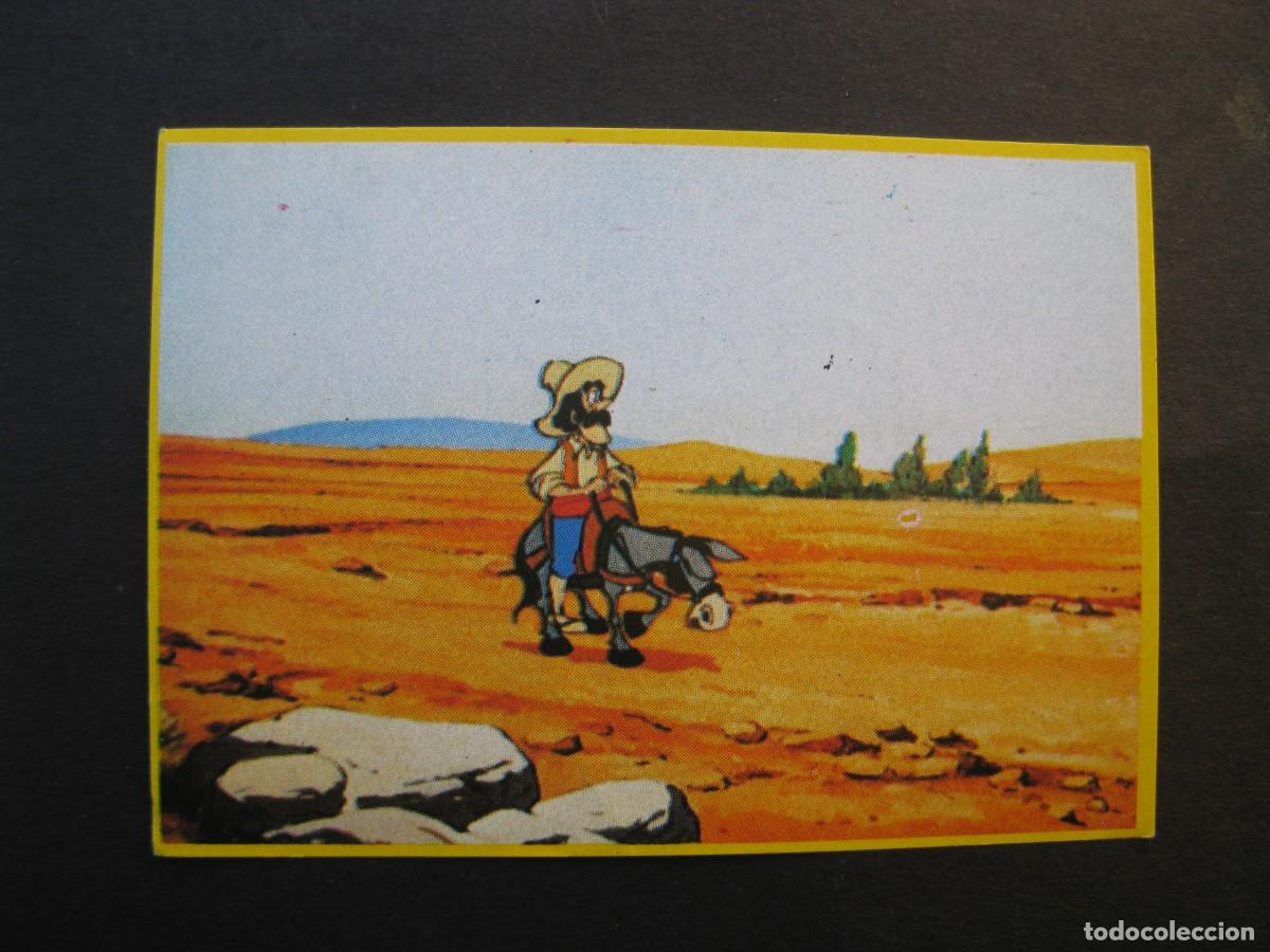 Coleccionismo cromos antiguos: DON QUIJOTE DE LA MANCHA - CROMO N&ordm; 59 - DANONE - NUNCA PEGADO.