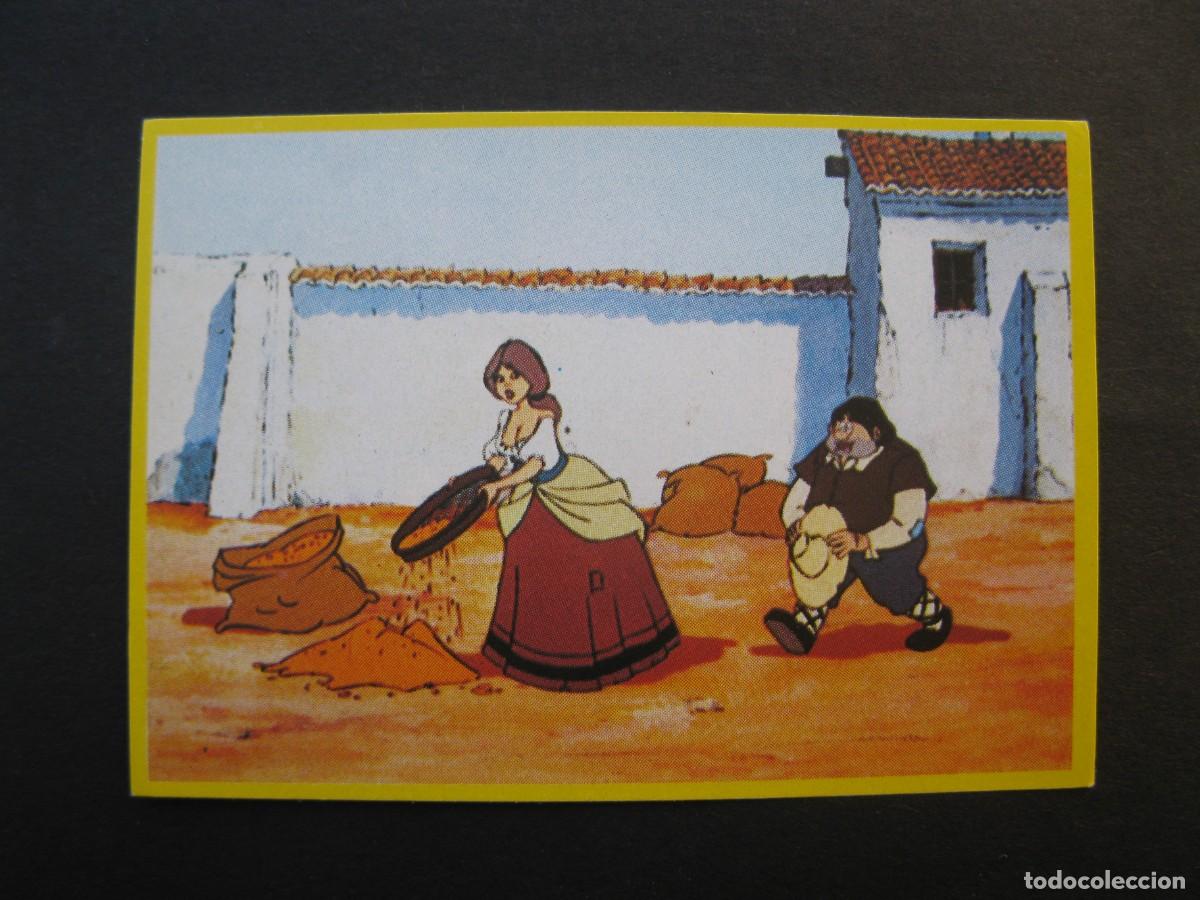 Coleccionismo cromos antiguos: DON QUIJOTE DE LA MANCHA - CROMO N&ordm; 56 - DANONE - NUNCA PEGADO.