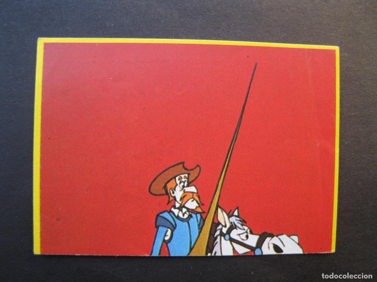 Coleccionismo cromos antiguos: DON QUIJOTE DE LA MANCHA - CROMO N&ordm; 43 - DANONE - NUNCA PEGADO.
