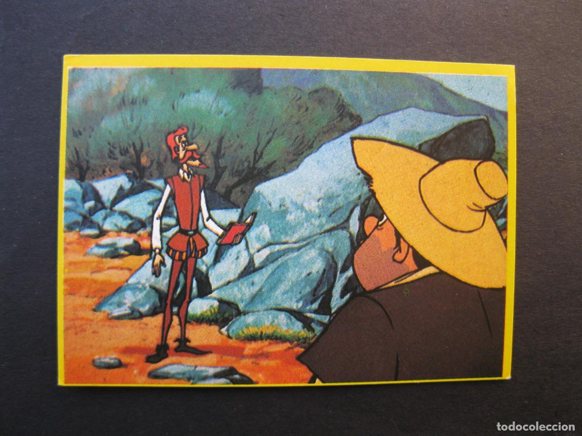 Coleccionismo cromos antiguos: DON QUIJOTE DE LA MANCHA - CROMO N&ordm; 41 - DANONE - NUNCA PEGADO.