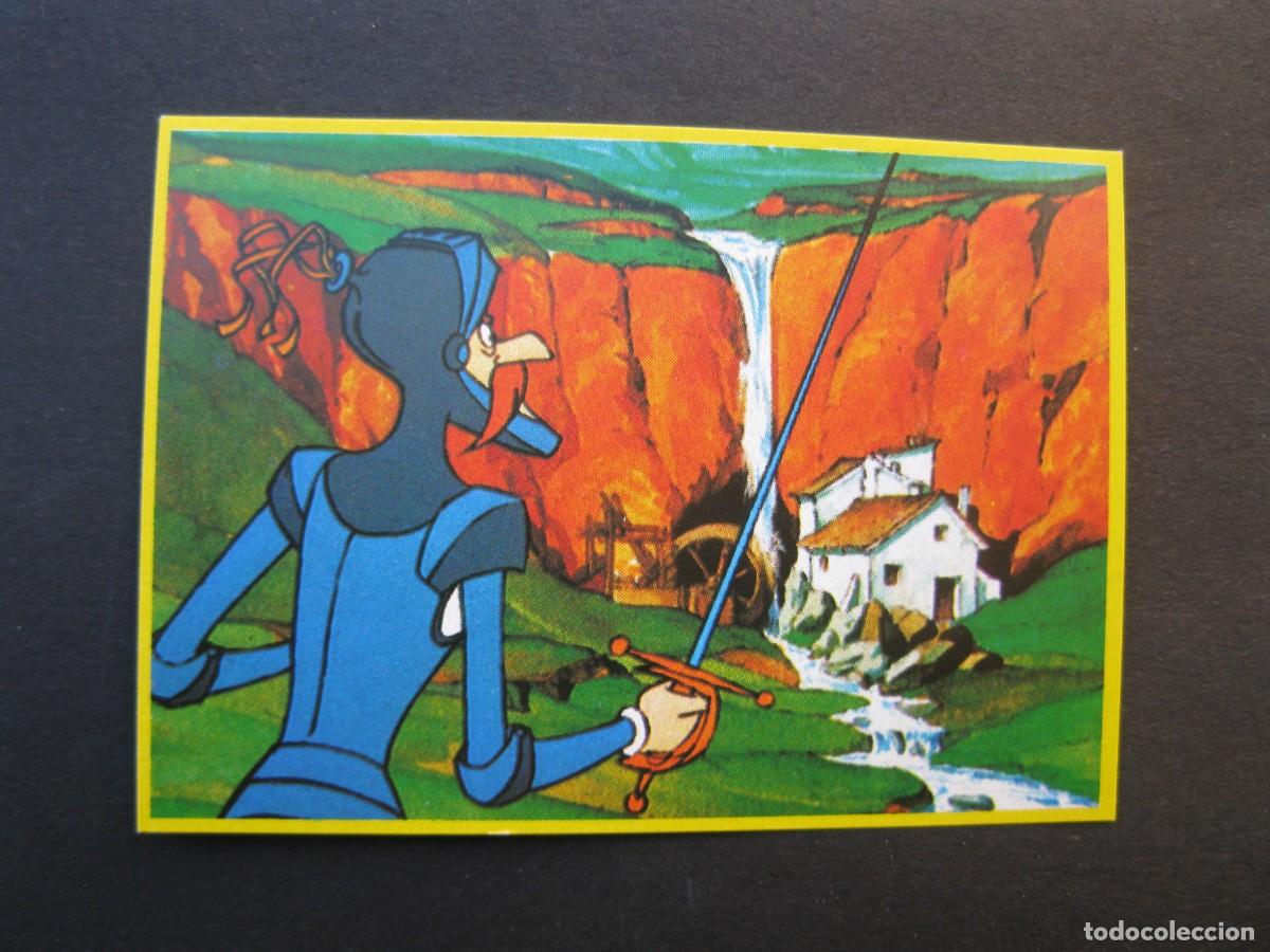Coleccionismo cromos antiguos: DON QUIJOTE DE LA MANCHA - CROMO N&ordm; 34 - DANONE - NUNCA PEGADO.