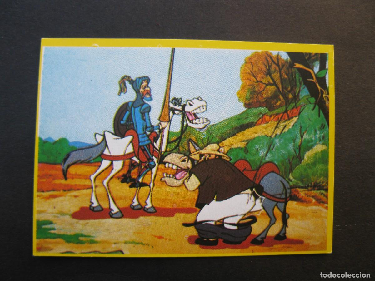 Coleccionismo cromos antiguos: DON QUIJOTE DE LA MANCHA - CROMO N&ordm; 33 - DANONE - NUNCA PEGADO.