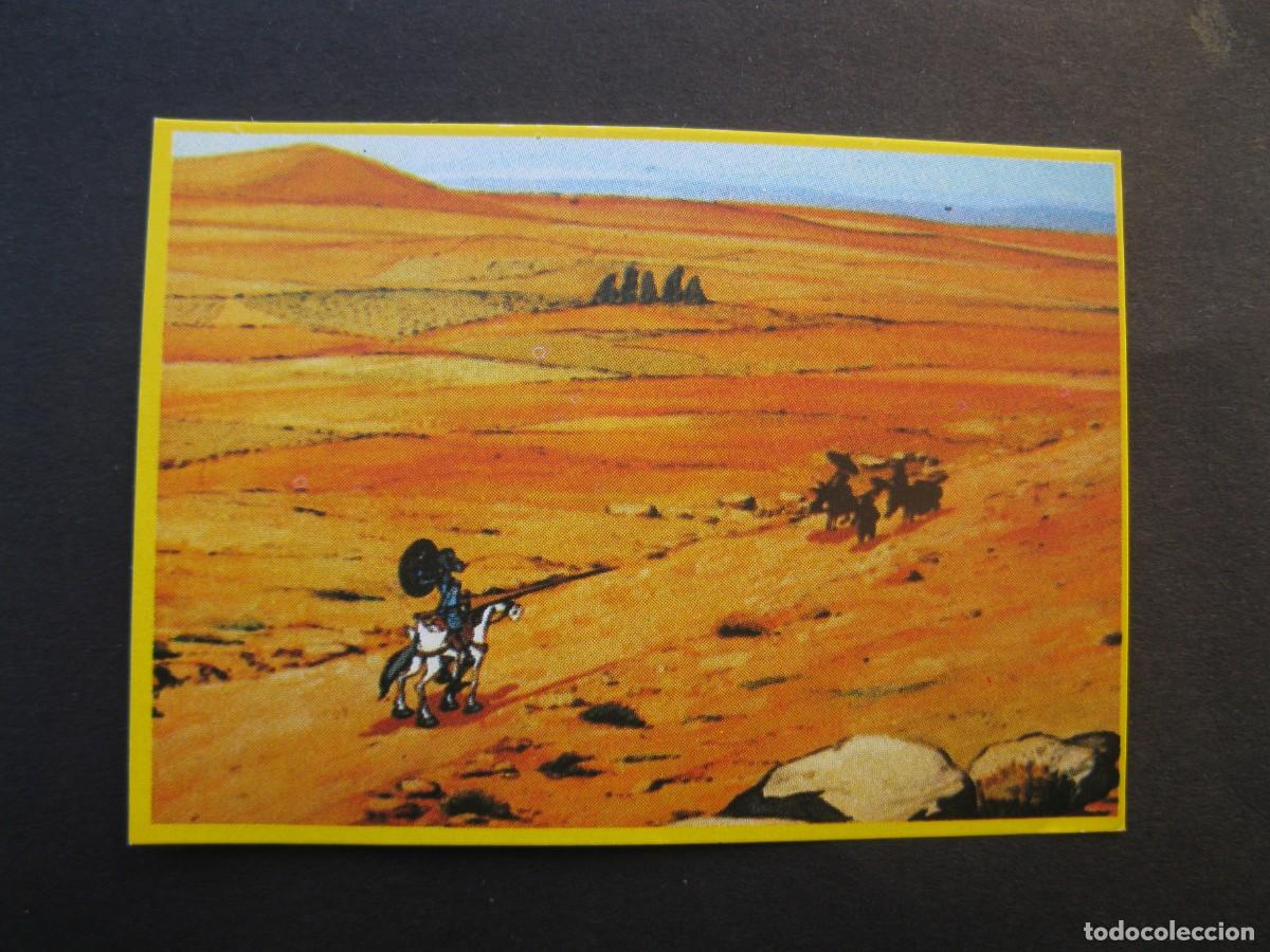 Coleccionismo cromos antiguos: DON QUIJOTE DE LA MANCHA - CROMO N&ordm; 9 - DANONE - NUNCA PEGADO.