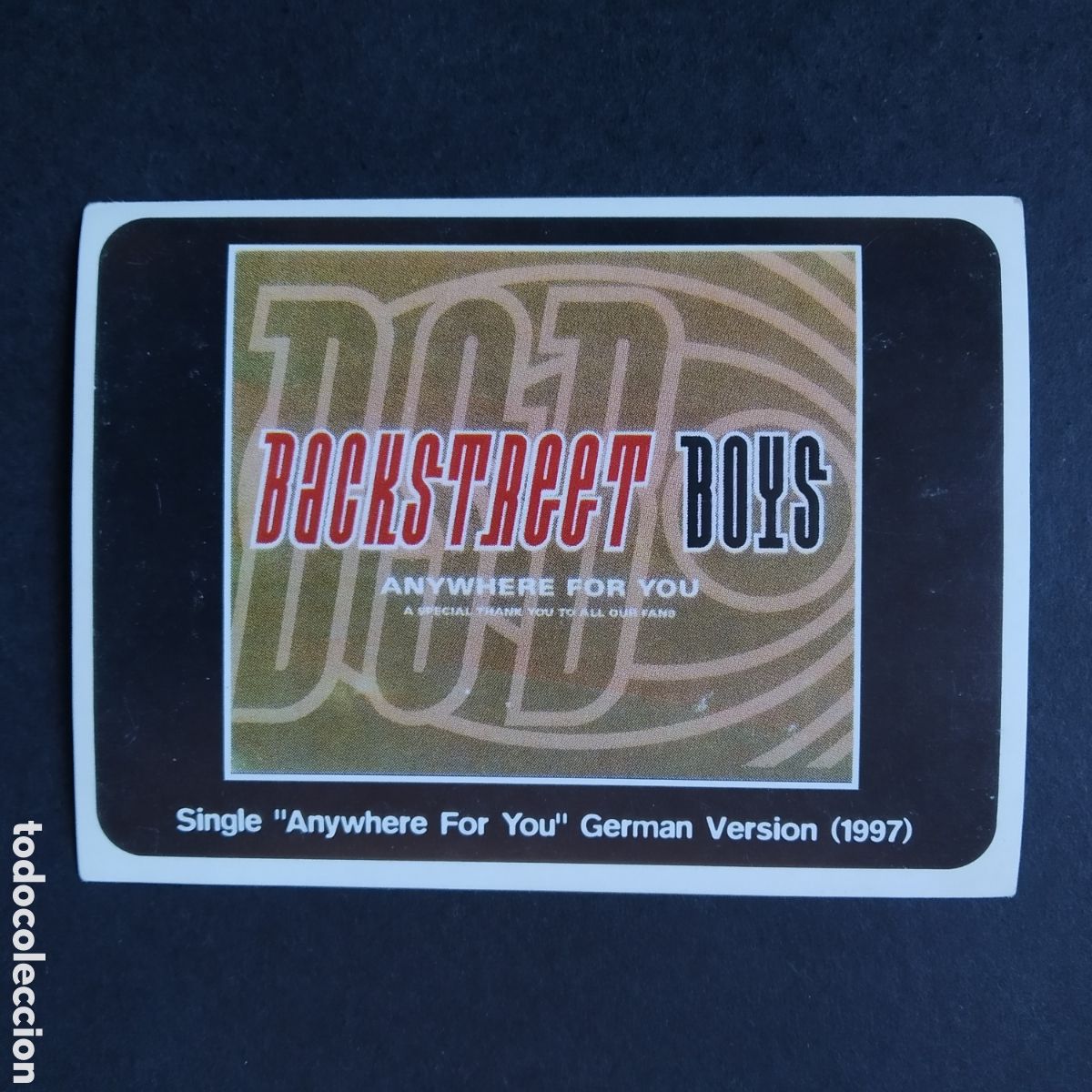 Coleccionismo cromos antiguos: CROMO - N&ordm; 090 - BACKSTREET BOYS - DS STICKER COLLECTIONS - A&Ntilde;O 1997