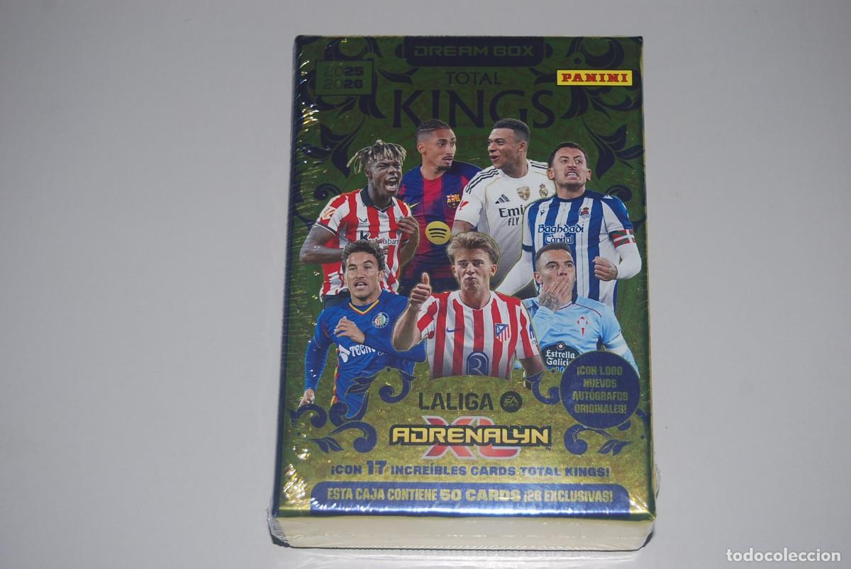 Collectable Antique Stickers: DREAM BOX KINGS 2025-2026, 25-26 ADRENALYN XL, CAJA PRECINTADA CONTIENE 50 CARDS-PANINI