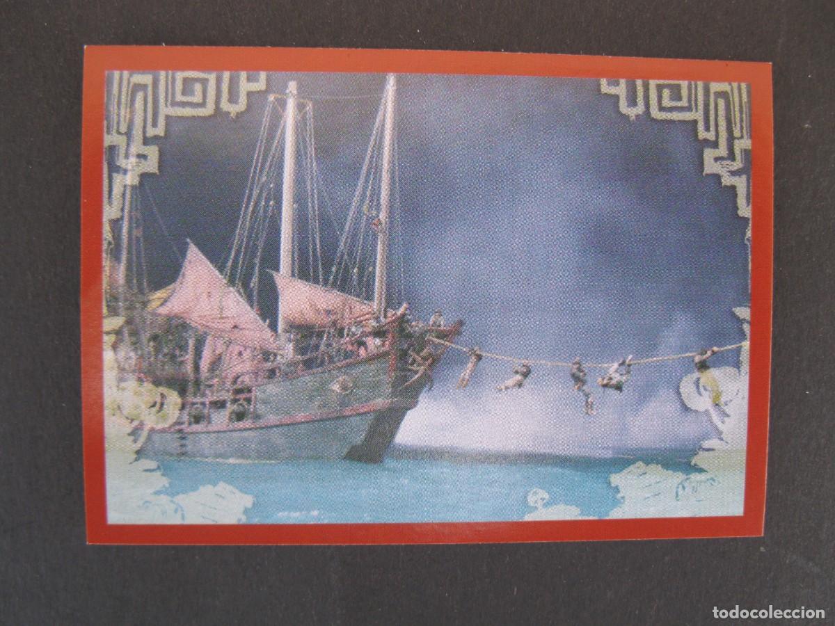 Coleccionismo cromos antiguos: PIRATAS DEL CARIBE - EN EL FIN DEL MUNDO - CROMO N&ordm; 128 - PANINI - NUNCA PEGADO.