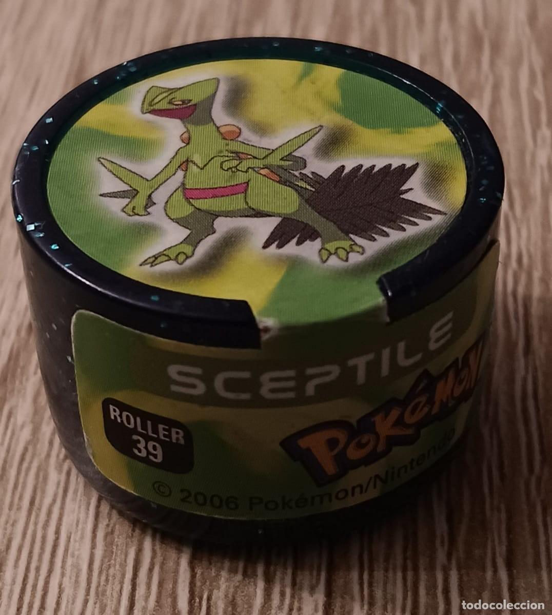 Coleccionismo cromos antiguos: ROLLER TAZO CAP SERIE POKEMON NINTENDO MAGIC BOX 2006