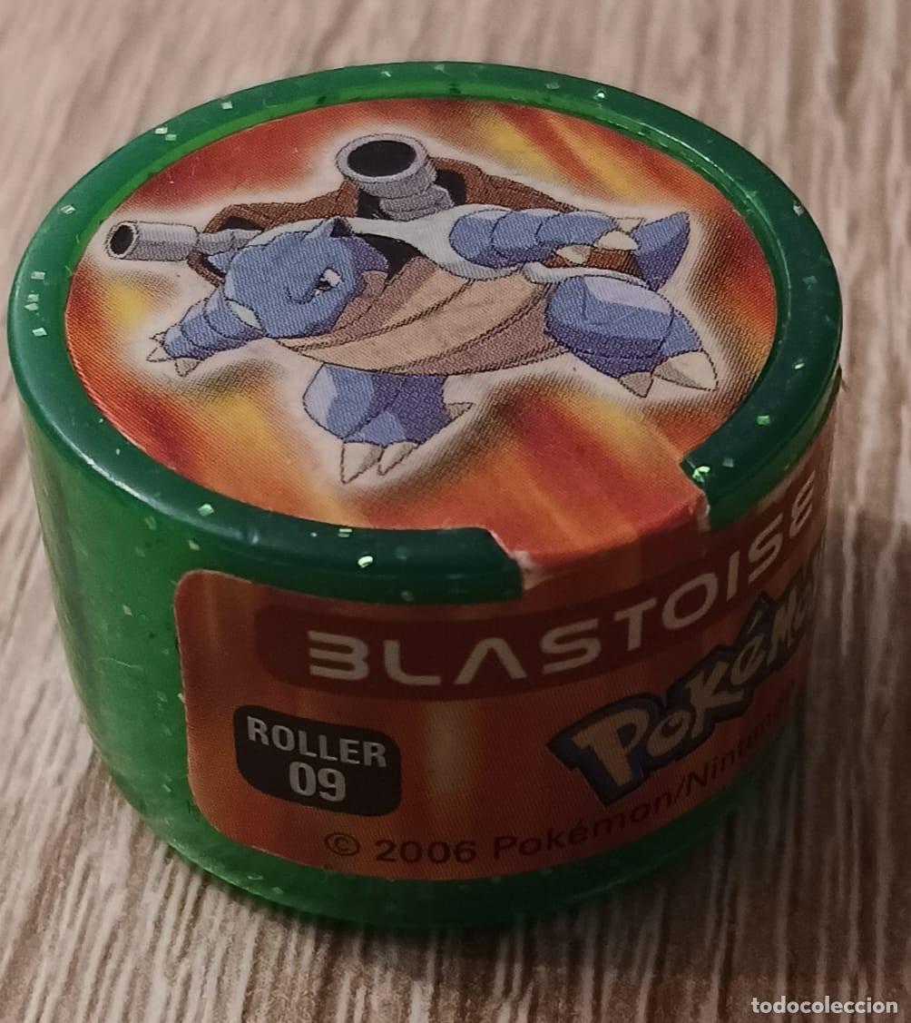 Coleccionismo cromos antiguos: ROLLER TAZO CAP SERIE POKEMON NINTENDO MAGIC BOX 2006