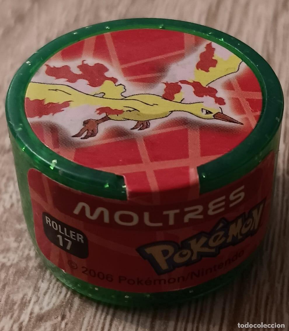 Coleccionismo cromos antiguos: ROLLER TAZO CAP SERIE POKEMON NINTENDO MAGIC BOX 2006