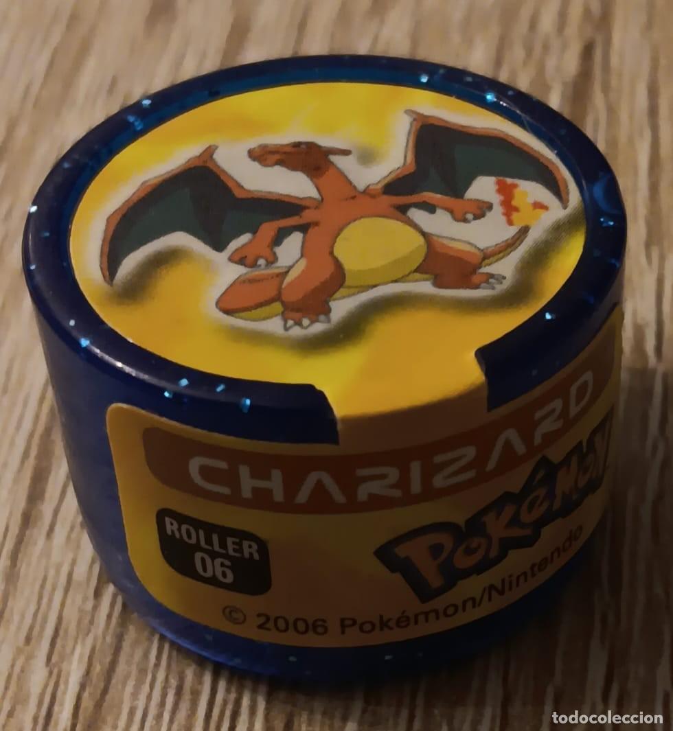 Coleccionismo cromos antiguos: ROLLER TAZO CAP SERIE POKEMON NINTENDO MAGIC BOX 2006