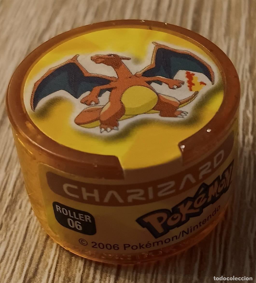 Coleccionismo cromos antiguos: ROLLER TAZO CAP SERIE POKEMON NINTENDO MAGIC BOX 2006