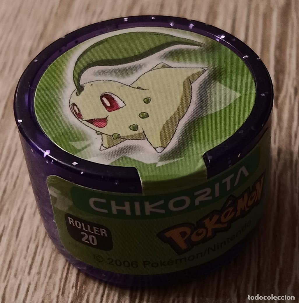 Coleccionismo cromos antiguos: ROLLER TAZO CAP SERIE POKEMON NINTENDO MAGIC BOX 2006