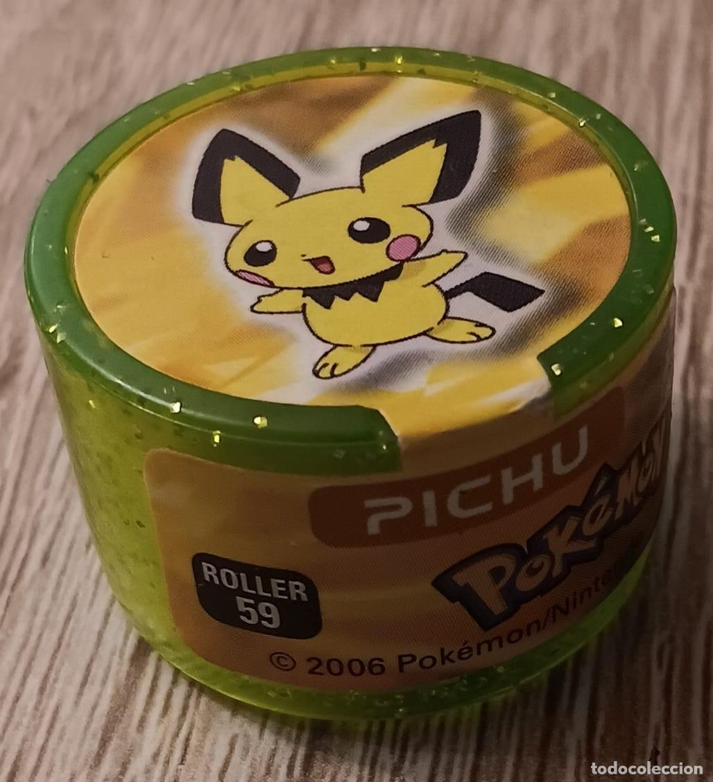 Coleccionismo cromos antiguos: ROLLER TAZO CAP SERIE POKEMON NINTENDO MAGIC BOX 2006