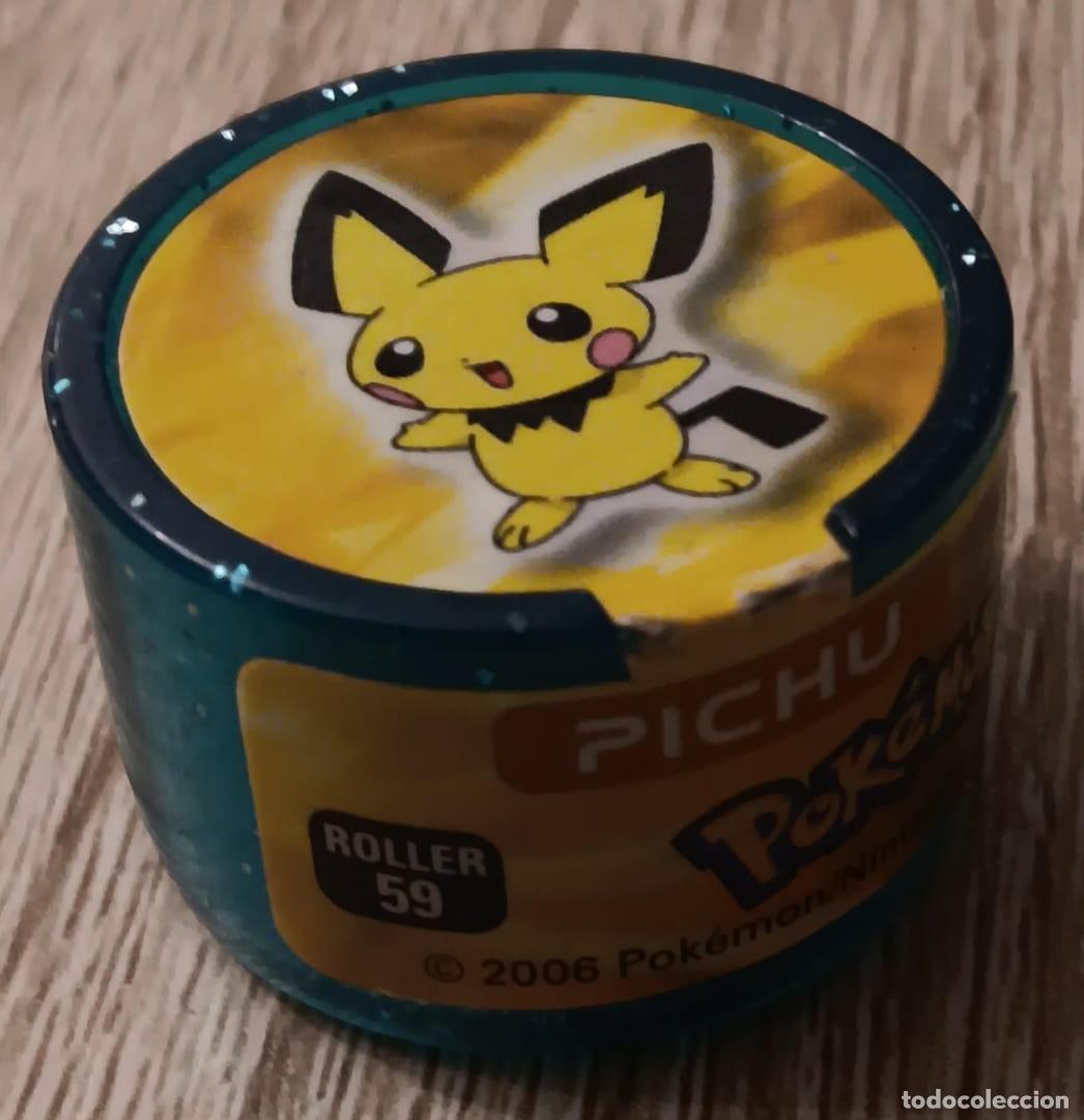Coleccionismo cromos antiguos: ROLLER TAZO CAP SERIE POKEMON NINTENDO MAGIC BOX 2006