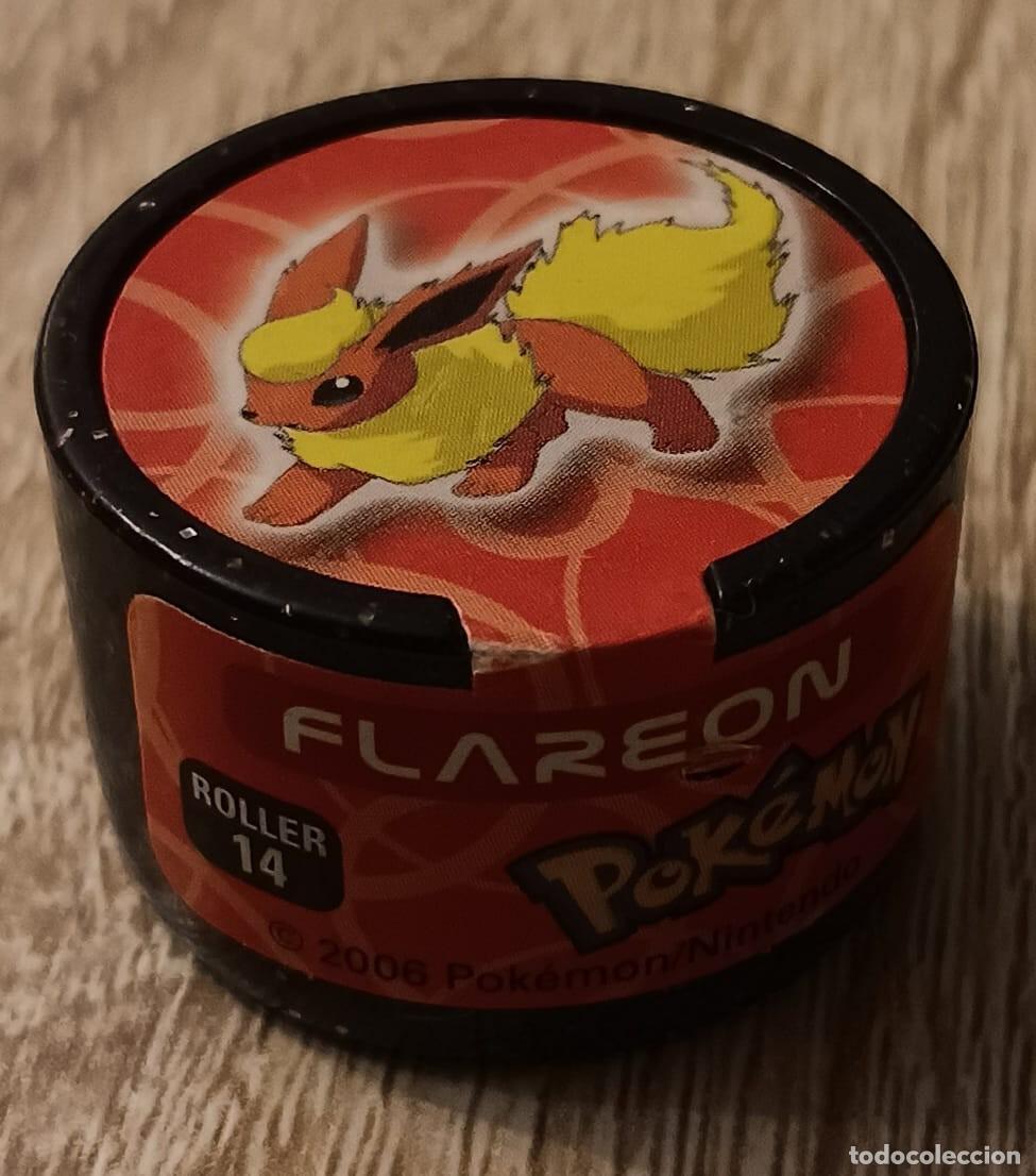 Coleccionismo cromos antiguos: ROLLER TAZO CAP SERIE POKEMON NINTENDO MAGIC BOX 2006