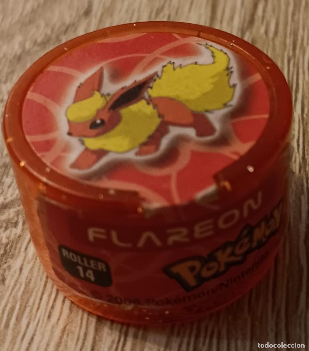 Coleccionismo cromos antiguos: ROLLER TAZO CAP SERIE POKEMON NINTENDO MAGIC BOX 2006