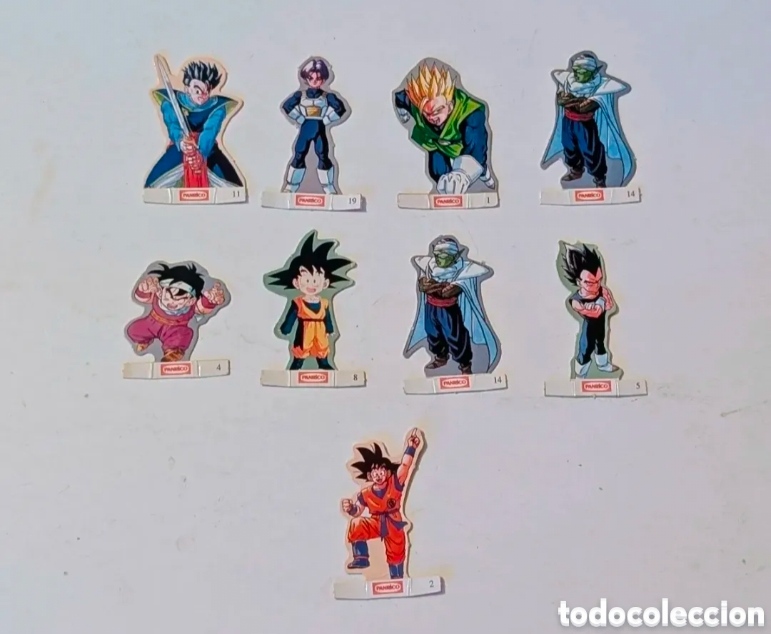 Coleccionismo cromos antiguos: Lote Cromos Troquelados Panrico Dragon Ball Z. Bola de Dragon. Bola de Drac