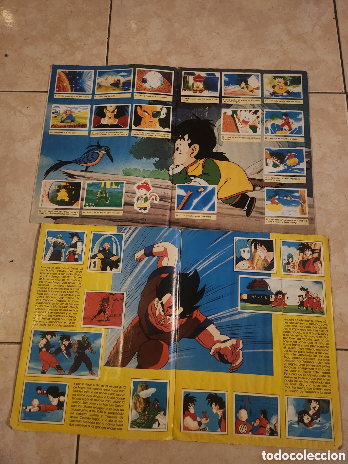 Coleccionismo cromos antiguos: 2 albomes dragon ball - Foto 5