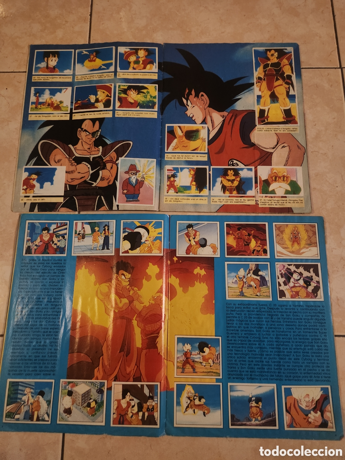 Coleccionismo cromos antiguos: 2 albomes dragon ball - Foto 6