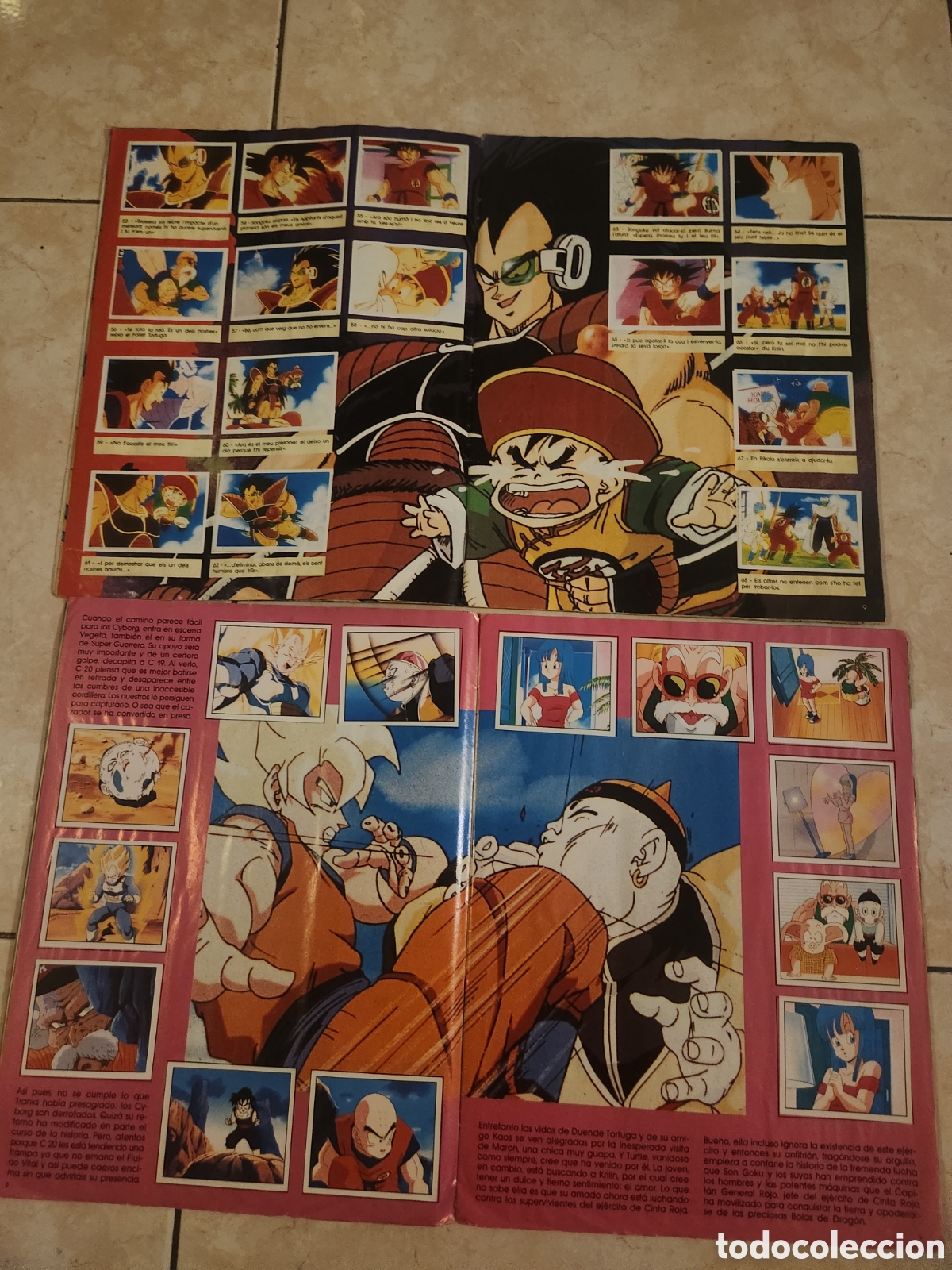 Coleccionismo cromos antiguos: 2 albomes dragon ball - Foto 7