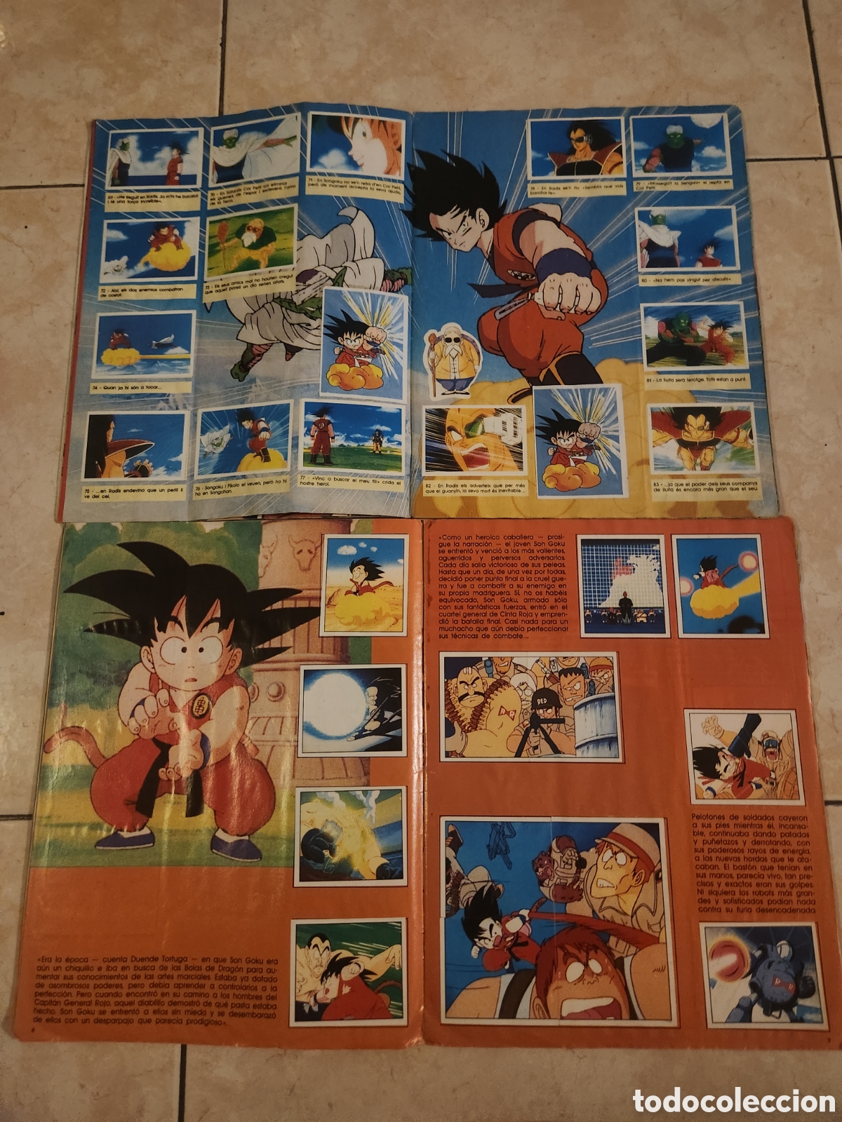 Coleccionismo cromos antiguos: 2 albomes dragon ball - Foto 8