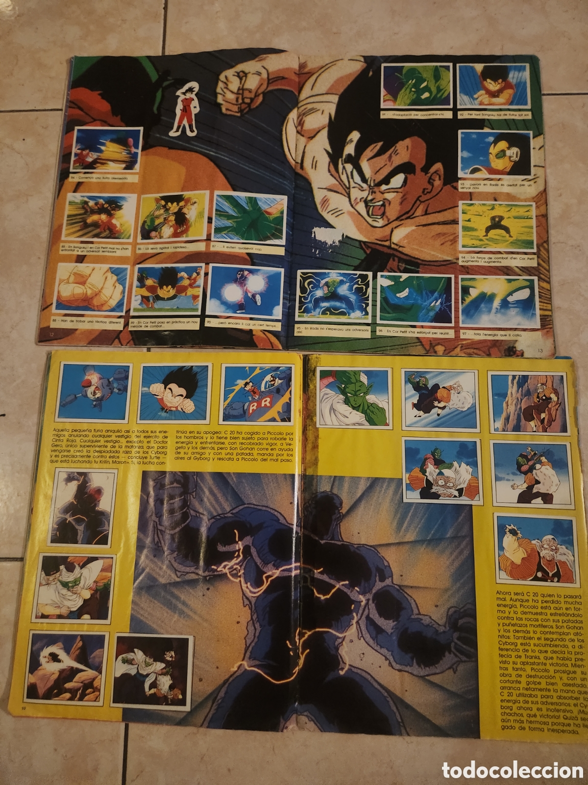 Coleccionismo cromos antiguos: 2 albomes dragon ball - Foto 9