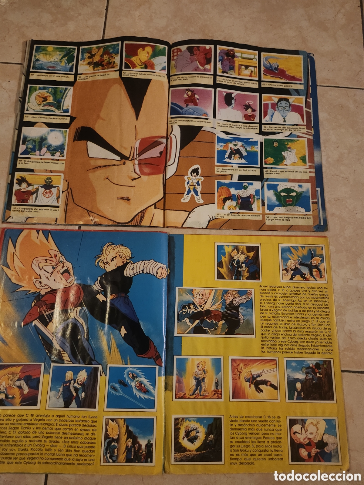 Coleccionismo cromos antiguos: 2 albomes dragon ball - Foto 14