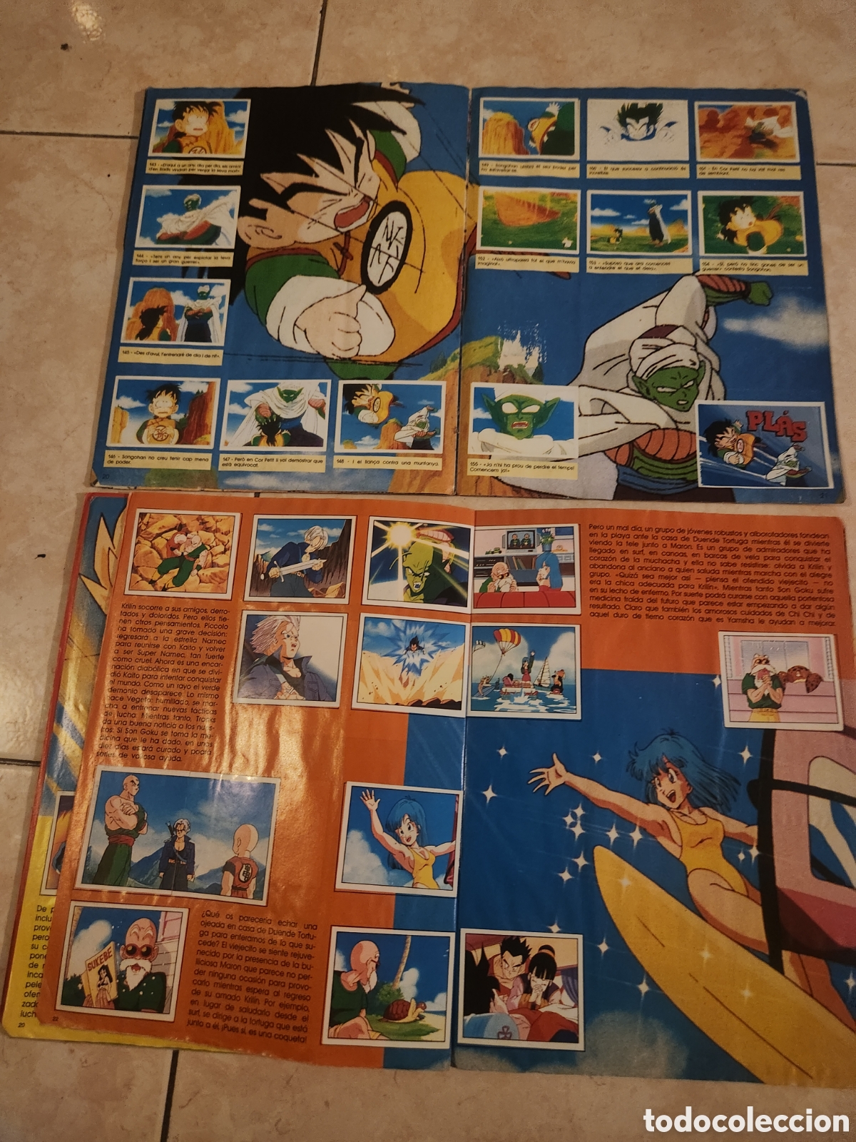Coleccionismo cromos antiguos: 2 albomes dragon ball - Foto 15