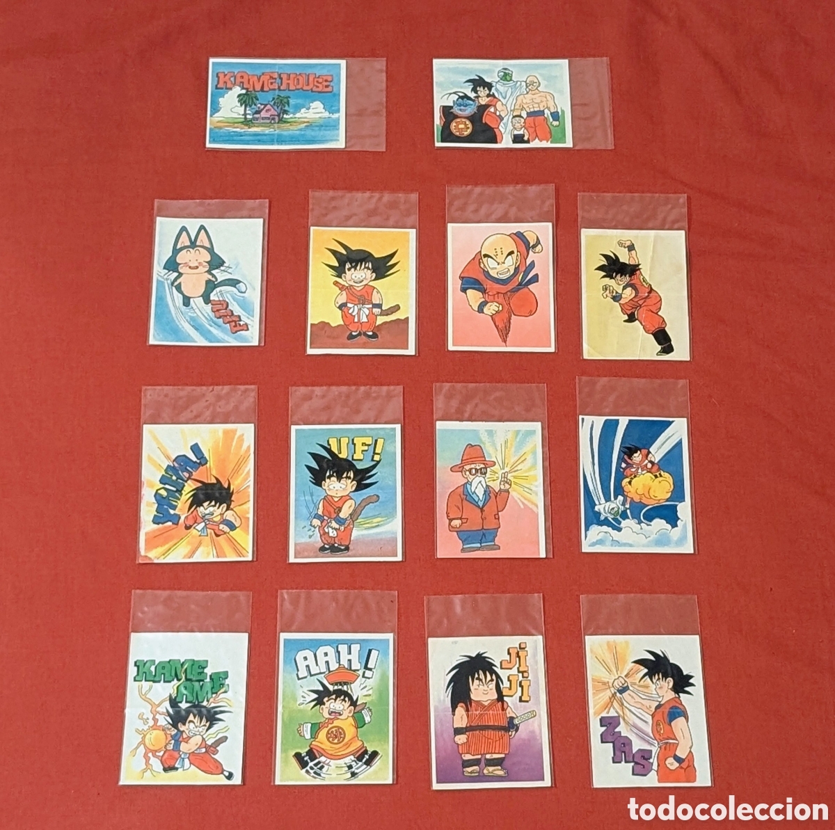 Coleccionismo cromos antiguos: Lote cromos adhesivos Panrico Bollycao Dragon Ball Z. Bola de Dragon. Bola de Drac