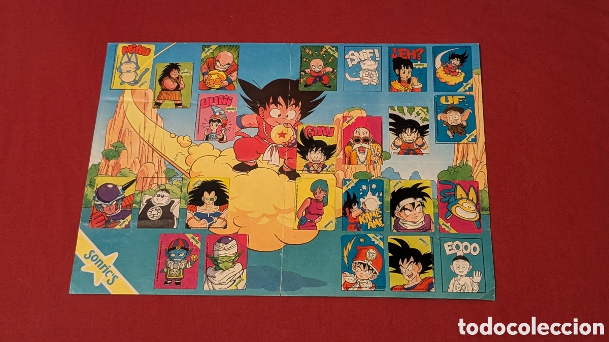 Coleccionismo cromos antiguos: Album cromos chicles Sonric's Bola de Dragon. Dragon Ball Z. Bola de Drac