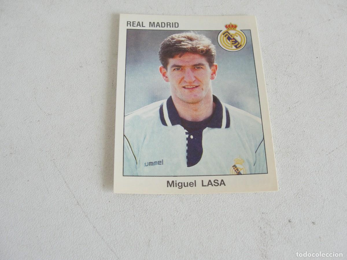 Coleccionismo cromos antiguos: PANINI LIGA 93 94 / MIKEL LASA - N&ordm; 64 - REAL MADRID - SIN PEGAR - PERFECT&Iacute;SIMO ESTADO