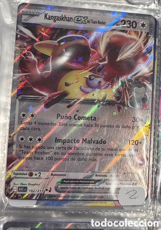 Coleccionismo cromos antiguos: KANGASKHAN EX POKEMON TCG - Foto 1