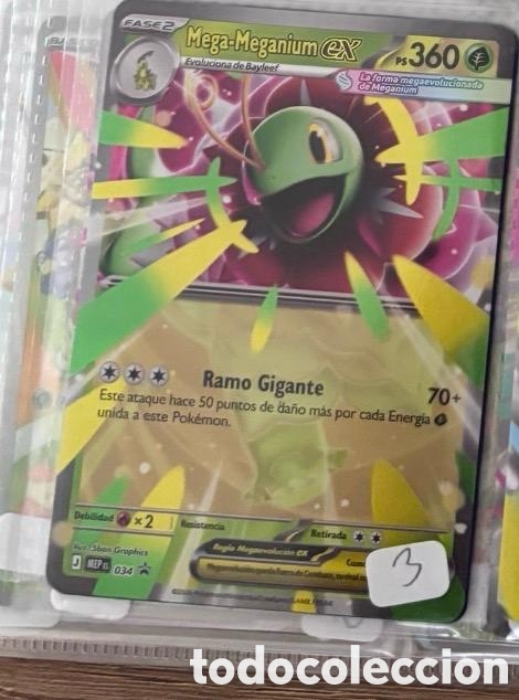 Coleccionismo cromos antiguos: MEGA MEGANIUM EX POKEMON TCG - Foto 1