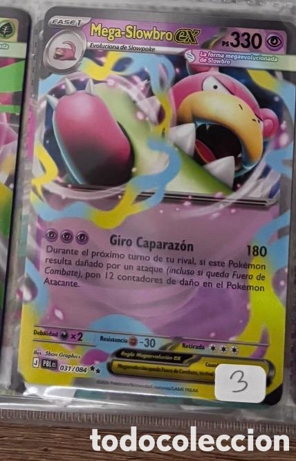 Coleccionismo cromos antiguos: MEGA SLOWBRO EX POKEMON TCG