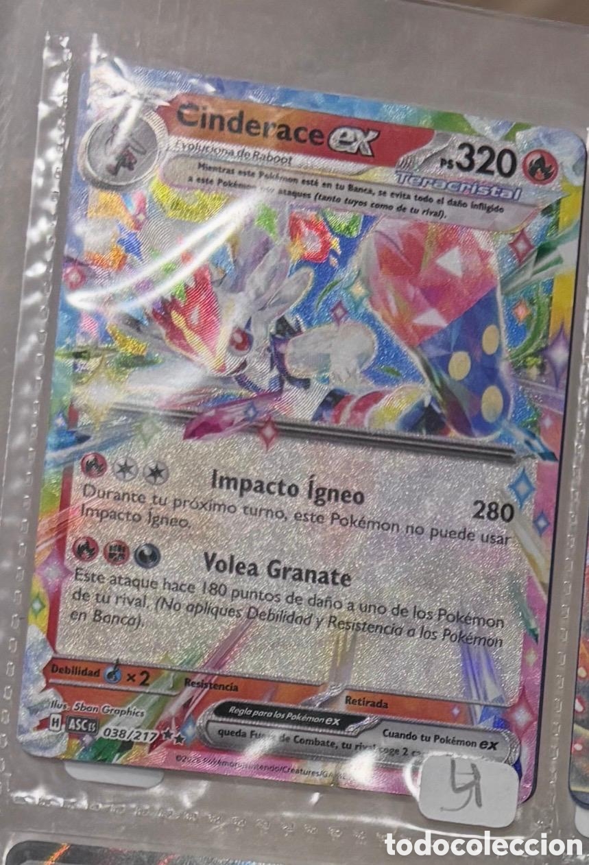 Coleccionismo cromos antiguos: CINDERACE EX POKEMON TCG - Foto 1