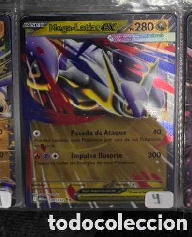 Coleccionismo cromos antiguos: MEGA LATIAS EX EX POKEMON TCG