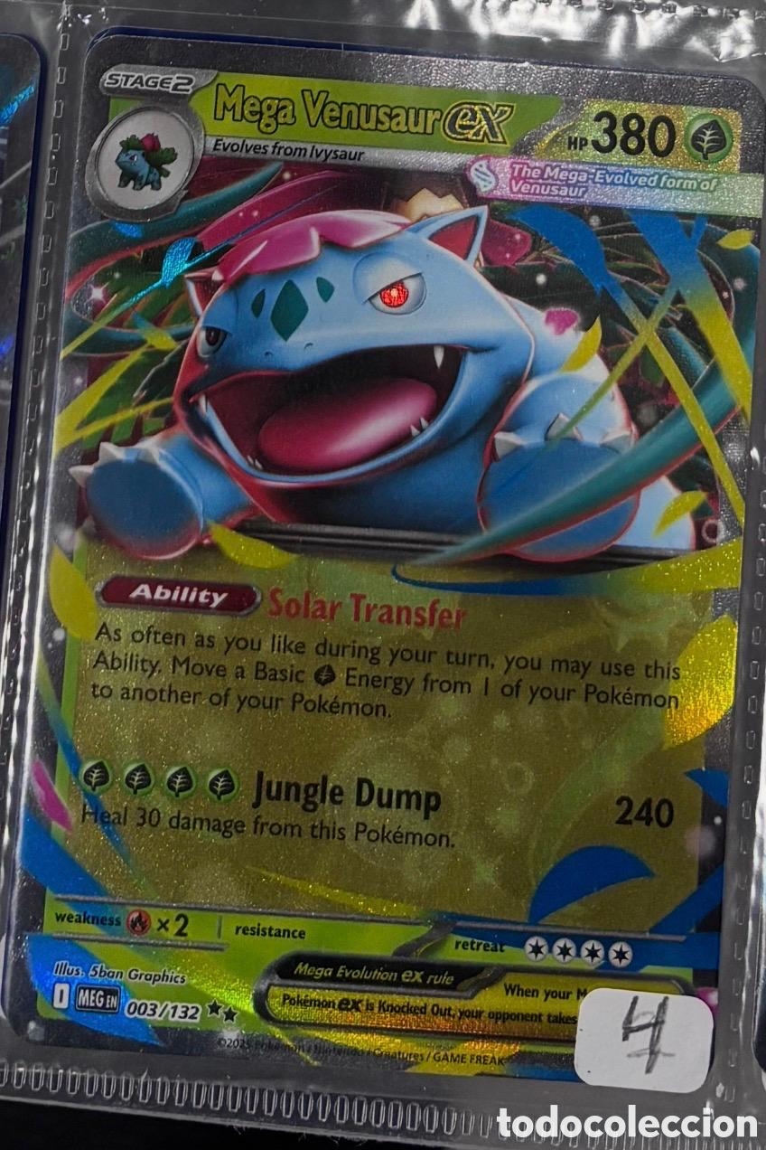 Coleccionismo cromos antiguos: MEGA VENUSAUR EX POKEMON TCG