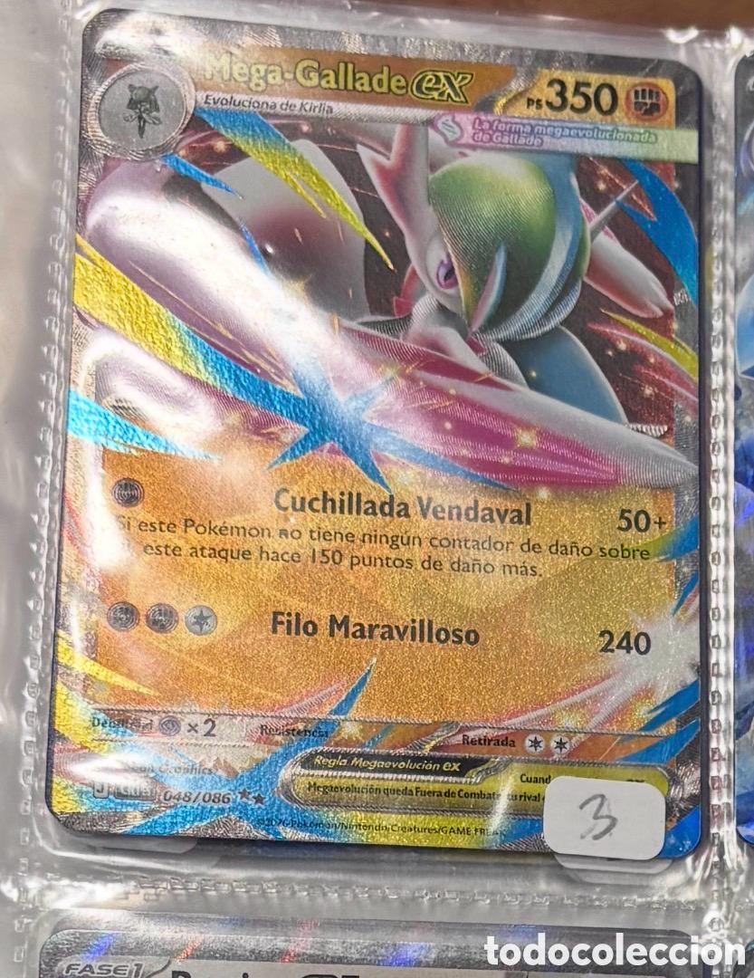 Coleccionismo cromos antiguos: MEGA GALLADE EX POKEMON TCG - Foto 1