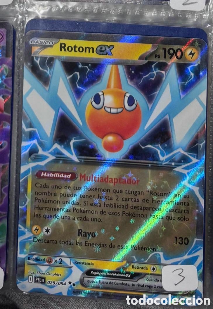 Coleccionismo cromos antiguos: ROTOM EX POKEMON TCG