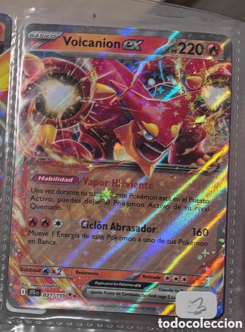 Coleccionismo cromos antiguos: VOLCANION EX POKEMON TCG